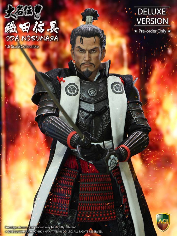 ACI Toys ACI31..... large name . woven rice field confidence length Suwahara Daimyo Series Oda Nobunaga Deluxe Ver. action figure DX version 1/6 scale 