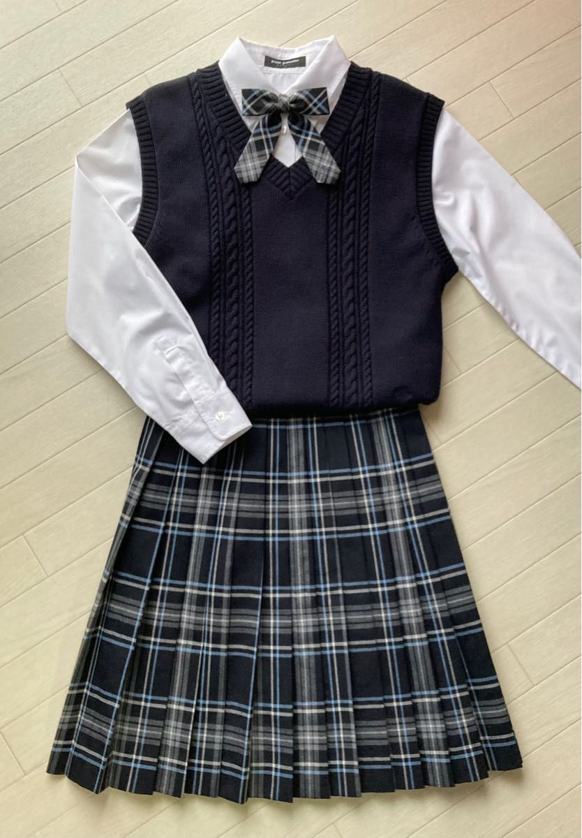 ポンポネットジュニア 女の子 L/160 2022年度 卒服 卒業式 受験 面接 フォーマル セレモニー スーツ セット
