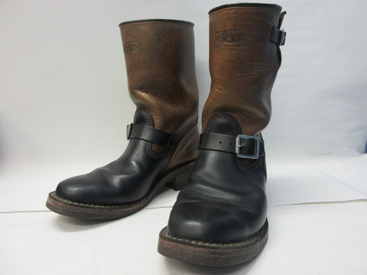 1000円~ウエスコ WESCO BOSS ボス エンジニア ブーツ サイズ8.5