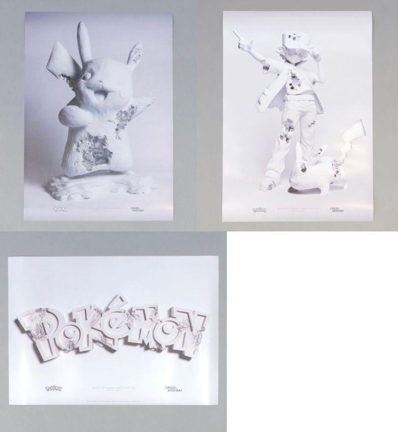 30%OFF SALE セール Daniel Arsham Pokémon ポスター ピカチュウ 3枚