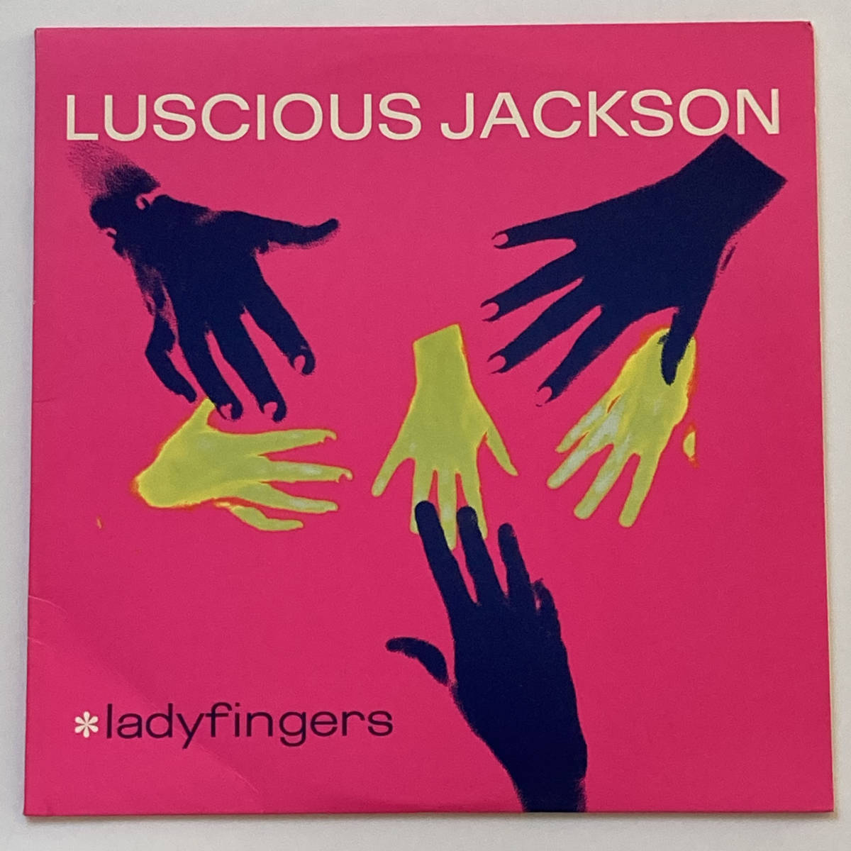 LPレコード【Luscious*ルシャス・ジャクソン『JacksonLadyfingers』［Grand Royal］】Waldeck/Veruca Salt/Donna Lewis/Plumb Romanowski_画像1