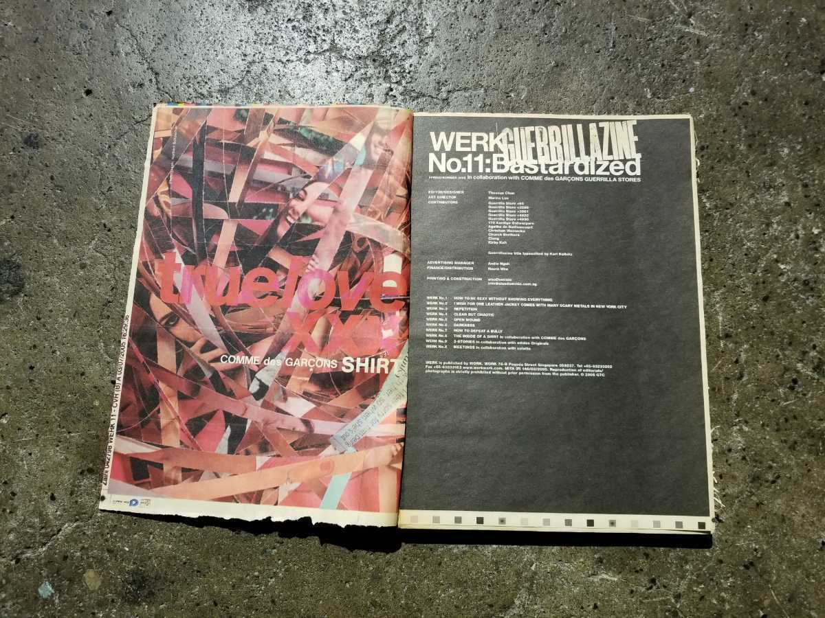 WERK MAGAZINE 2005 GUERRILLAZINE No.11 Bastardized COMME des