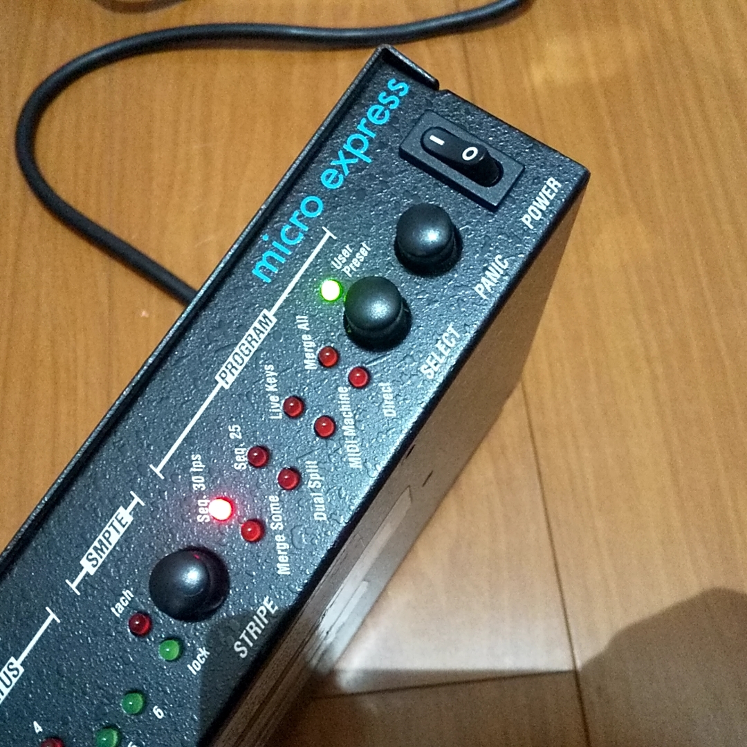 MOTU　MICRO EXPRESS　オーディオインターフェース　音響機器_画像4