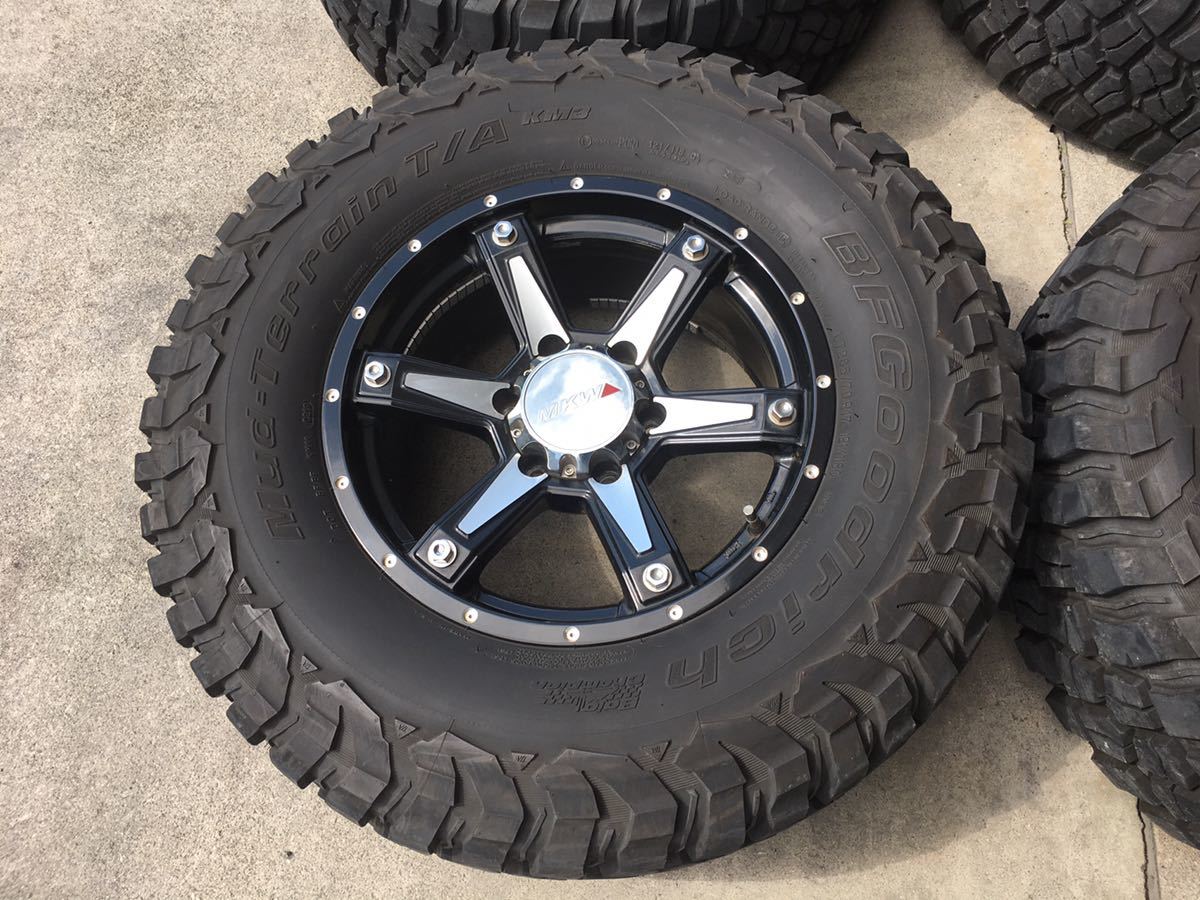送料無料2023 265/70R17 17インチ□MKW MK-56 8.00-17□FALKEN