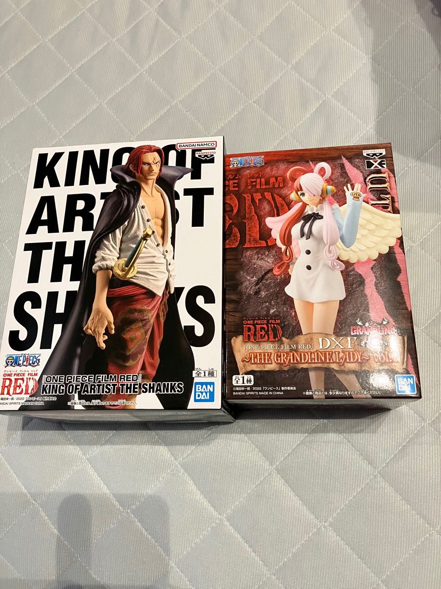 ワンピース　フィギュア　DXF  KING of artist  2個セット　ウタ　初期版