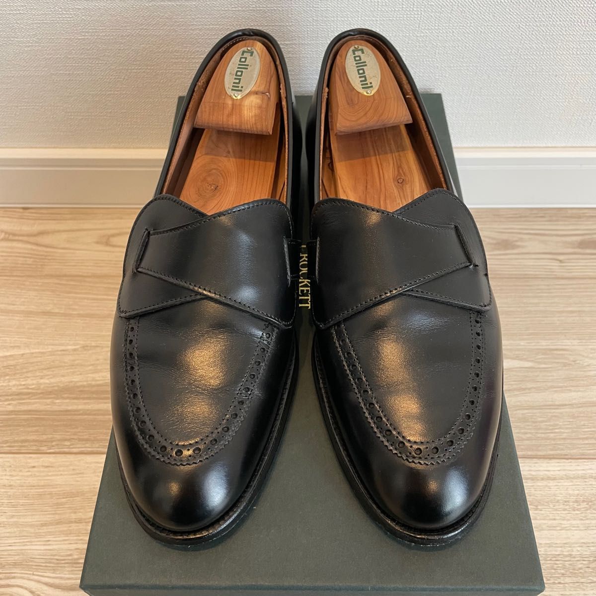 高価値 CROCKETT&JONES CAMDEN 未使用 BEAMS別注バタフライローファー