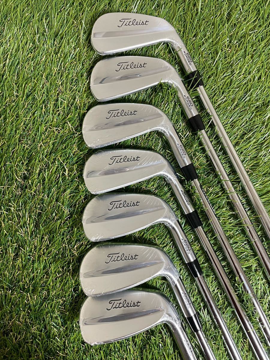 新品】希少 Titleist 620MB アイアン 7本セット プロジェクトx 6 新品】希少 Titleist 620MB アイアン 7本セット プロジェクトx 6