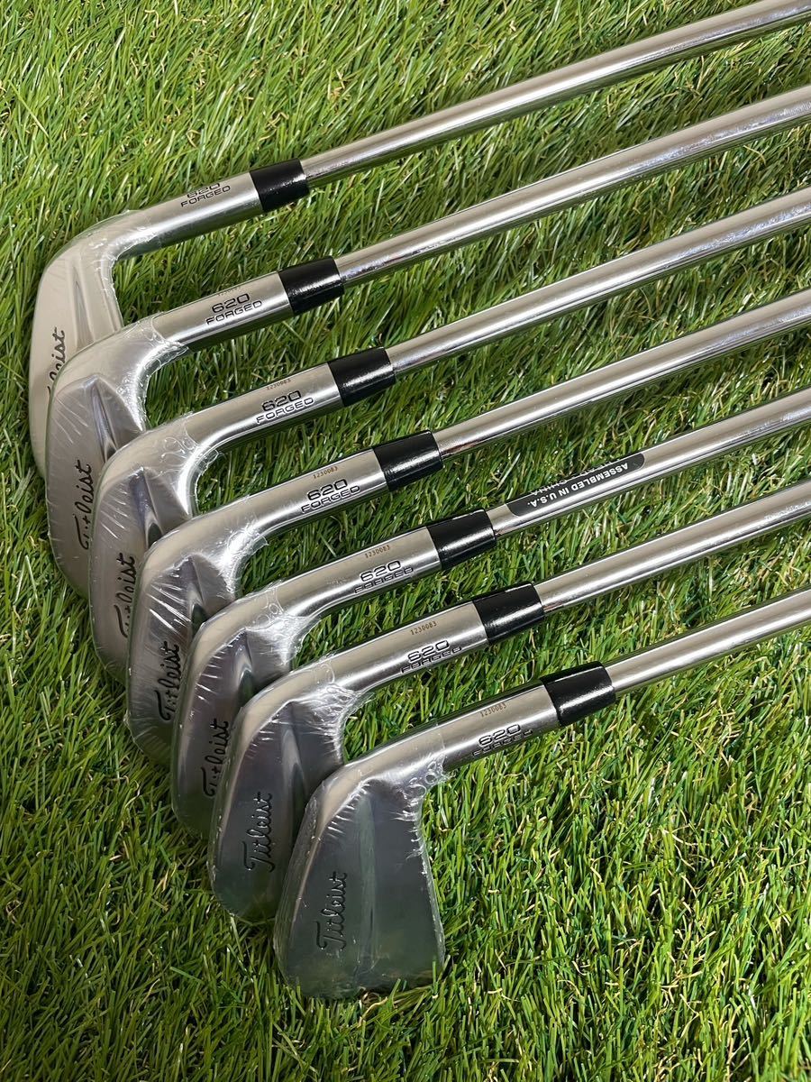 新品】希少 Titleist 620MB アイアン 7本セット プロジェクトx 6 新品】希少 Titleist 620MB アイアン 7本セット プロジェクトx 6