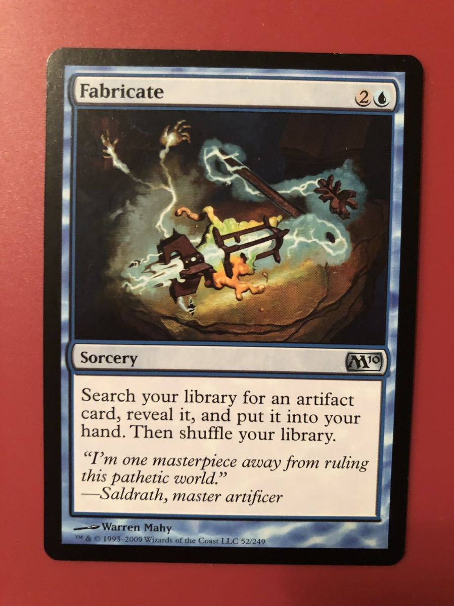 【AG-MTG】《加工/Fabricate》[M10] 英語版　1枚　マジックザギャザリング_画像1