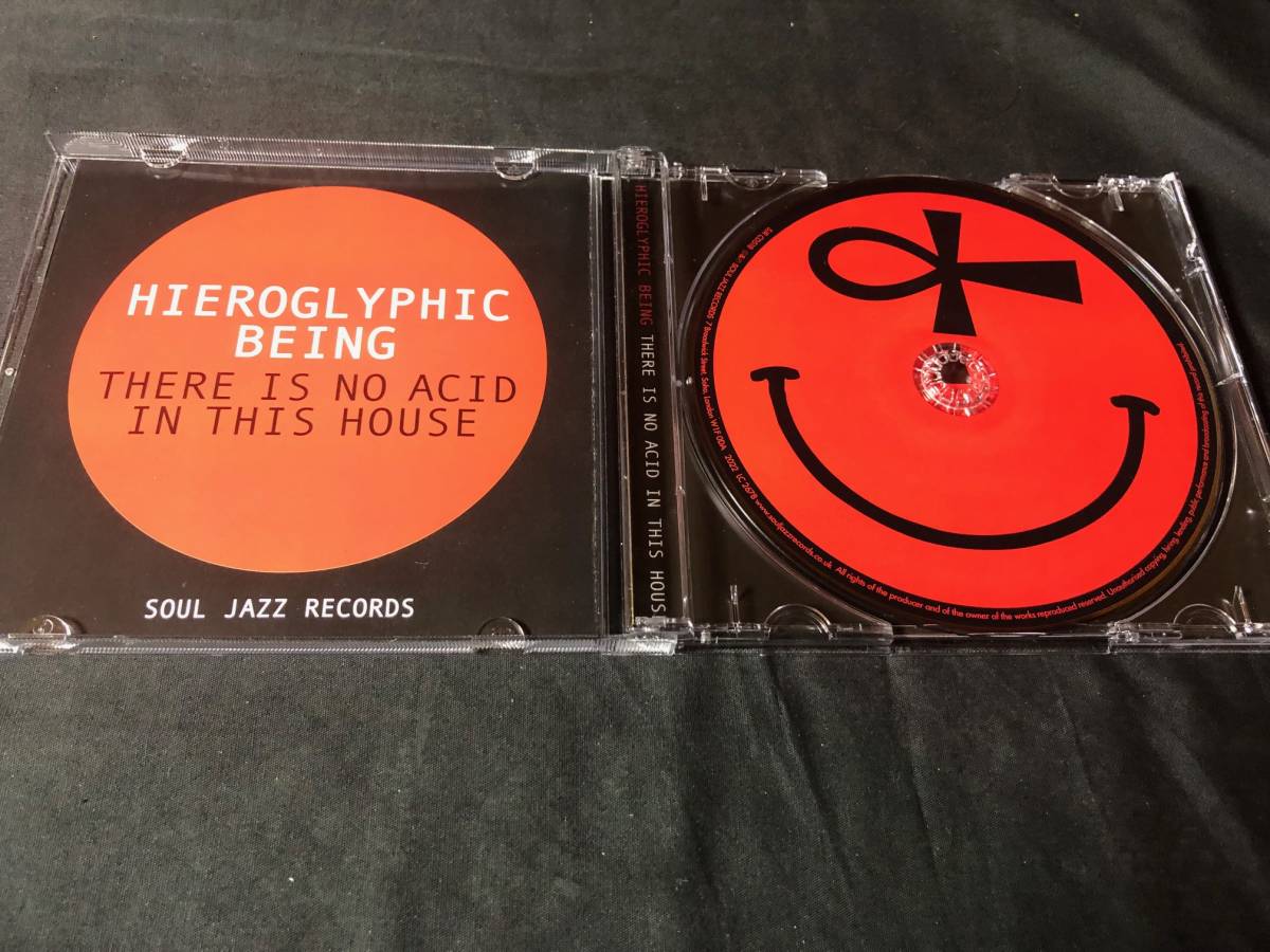 HIEROGLYPHIC BEING - THERE IS NO ACID IN THIS HOUSE CD / 2022最新作 JAMAL MOSS_画像2