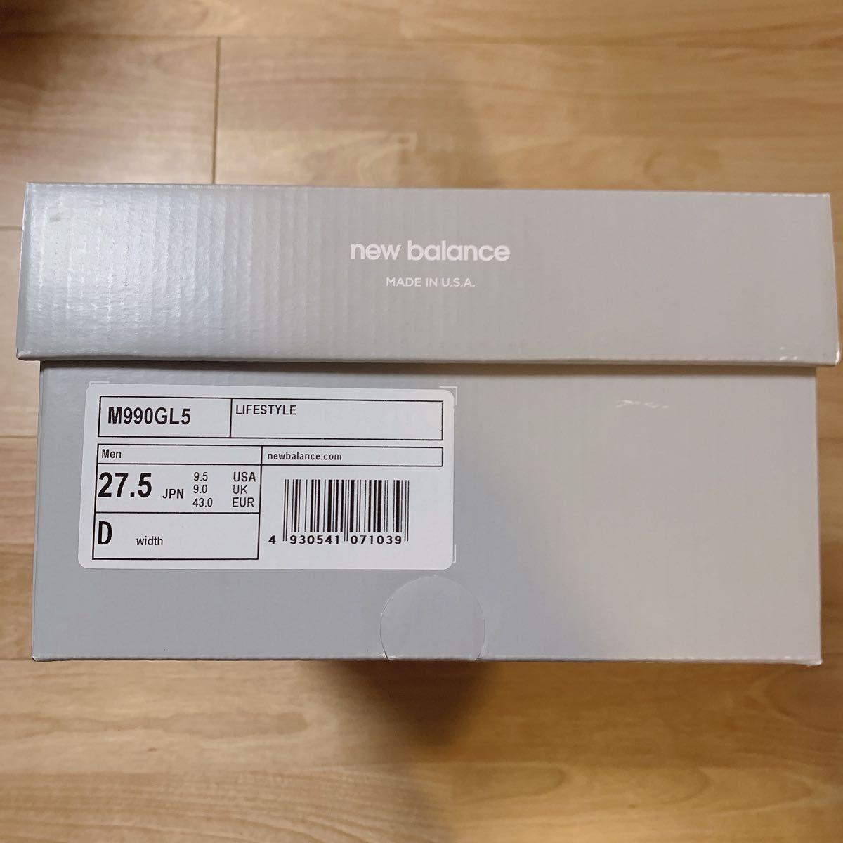 New Balance M990GL5 US9.5 27.5cm 990V5 Made In USA ニューバランス