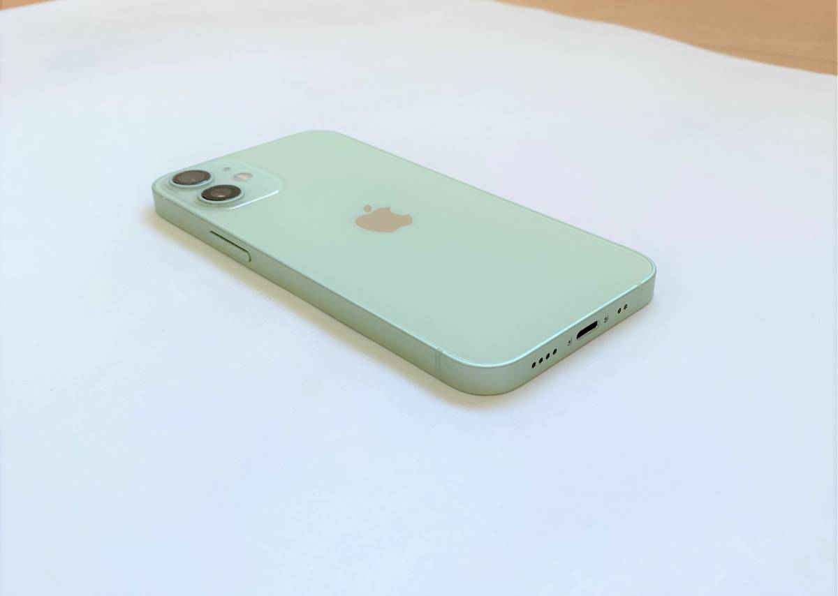 極美品 iPhone12 128GB グリーン SIMフリー 限定保証あり-