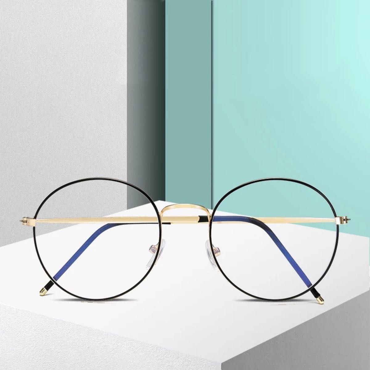 高品質 メガネフレーム 眼鏡めがねサングラス黒スタイリッシュPCフレームフラット｜PayPayフリマ