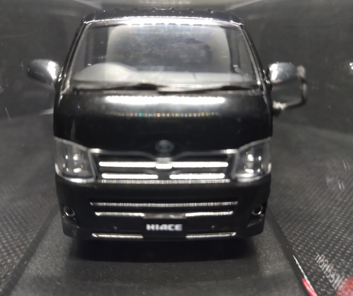 京商 Ｊコレクション トヨタ ハイエース スーパーGL ブラックマイカ 1/43 Jcollection Toyota Hiace SuperGL (ミニカー 国産名車） _画像2