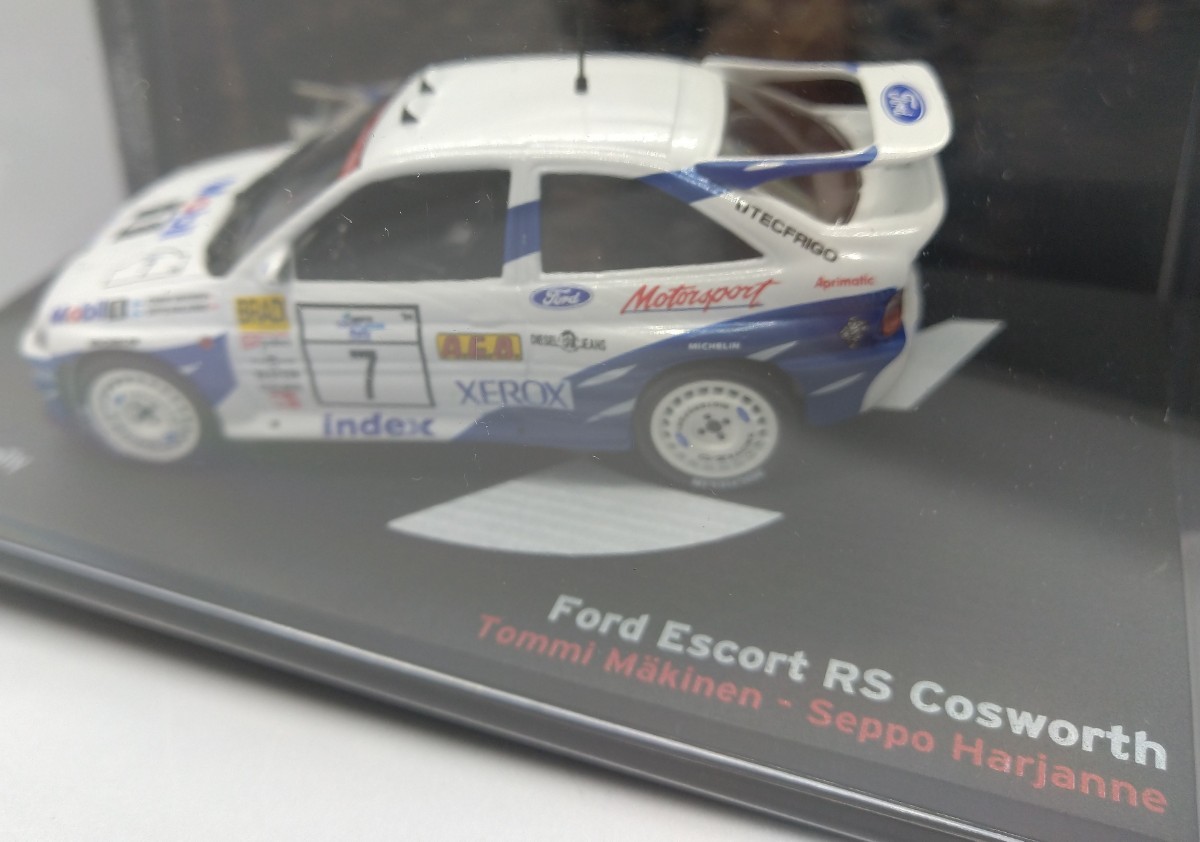 フォード エスコートRS コスワース 1/43 Ford Escort RS Cosworth （デアゴスティーニ ラリーカーコレクション イクソ）_画像6