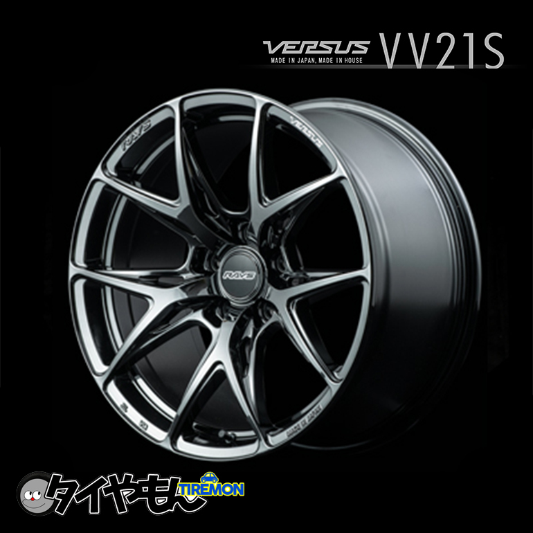 国内正規品】 VV21S VERSUS RAYS 19インチ レイズ 日本製 ジェット