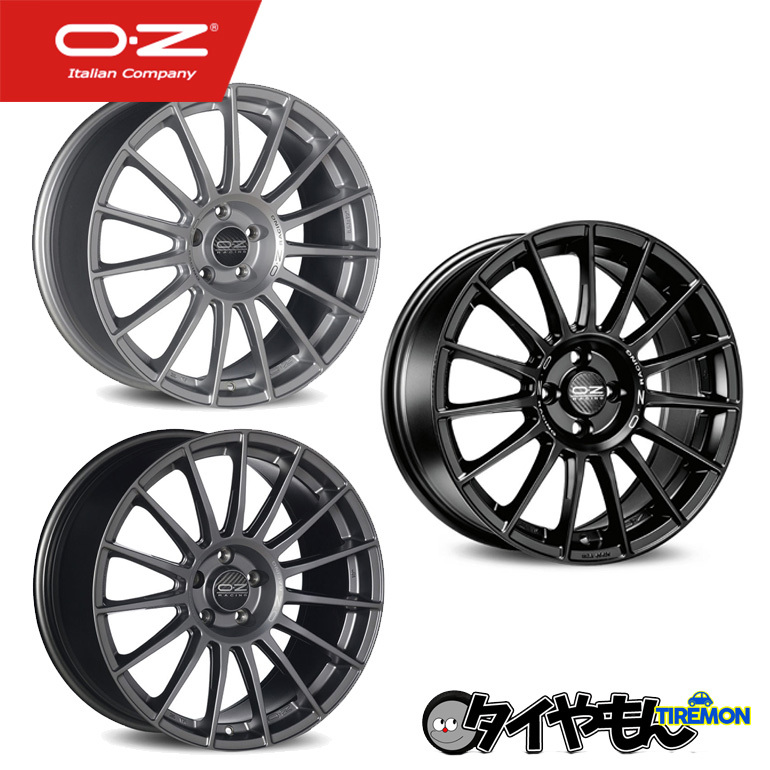 OZ Sport Superturismo LM 19インチ 5H112 9.5J +21 4本セット ホイール マットレースシルバーorマットグラファイト オーゼット ルマン ス_画像1