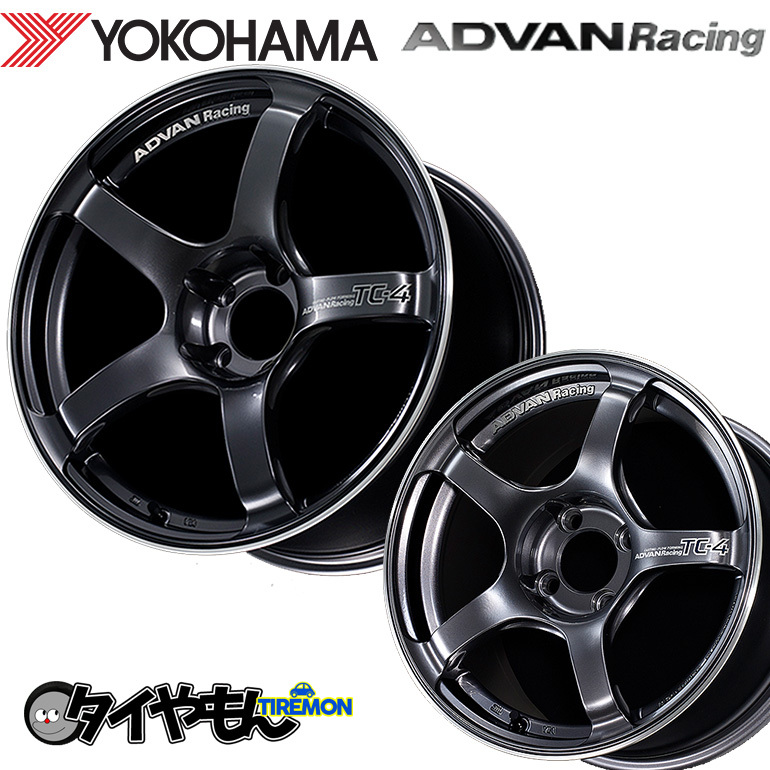 ヨコハマ アドバンレーシング TC-4 15インチ 4H100 7J +42 4本セット ホイール GMR 軽量 ADVAN Racing TC4_画像1