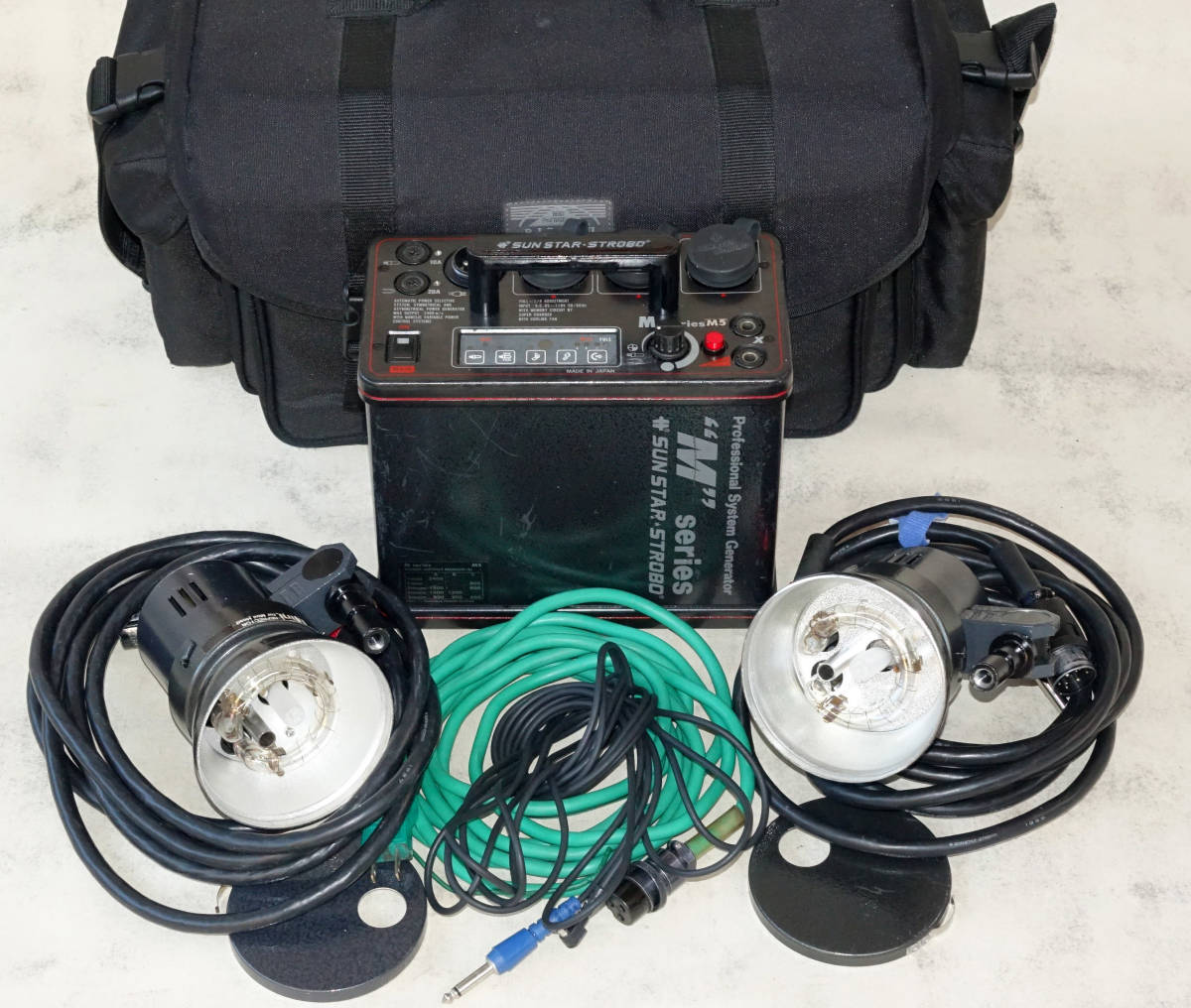 サンスターストロボ 送料無料 SUNSTAR M5ロケ用小型2400W