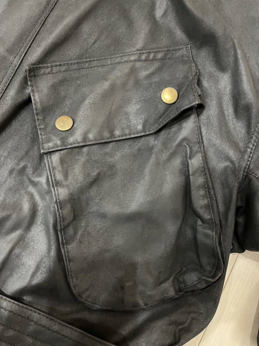 経典ブランド 70's 黄タグ barbour ヴィンテージ オイルドジャケット