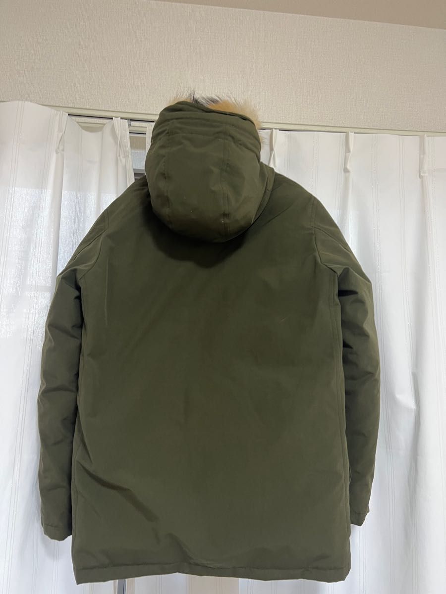 美品】ダントン DANTON Tussah ダウンジャケット モッズコート-
