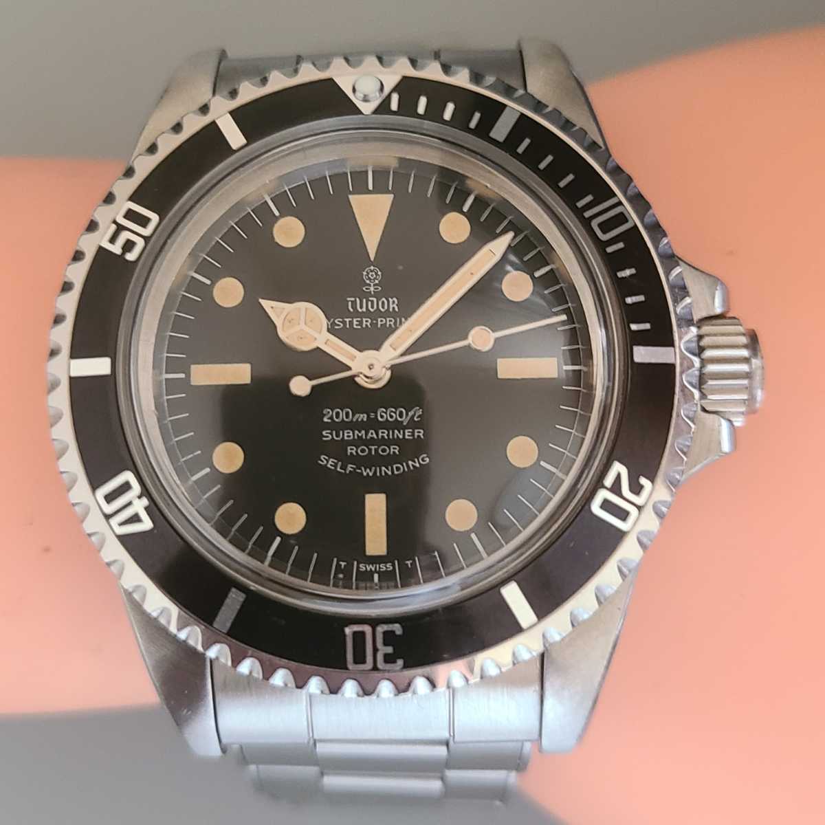 TUDOR オリジナルムーブメント2483搭載!!サブマリーナ 通称コバラ 7016