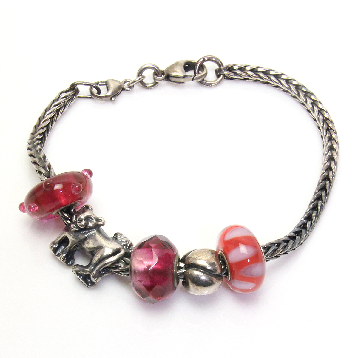 あす楽対応】 トロールビーズ TROLLBEADS 5点 925 LAA ブレスレット