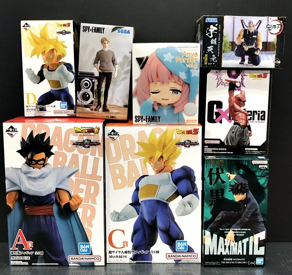 少年ジャンプ作品 一番くじ プライズ フィギュア まとめ 8体セット 23