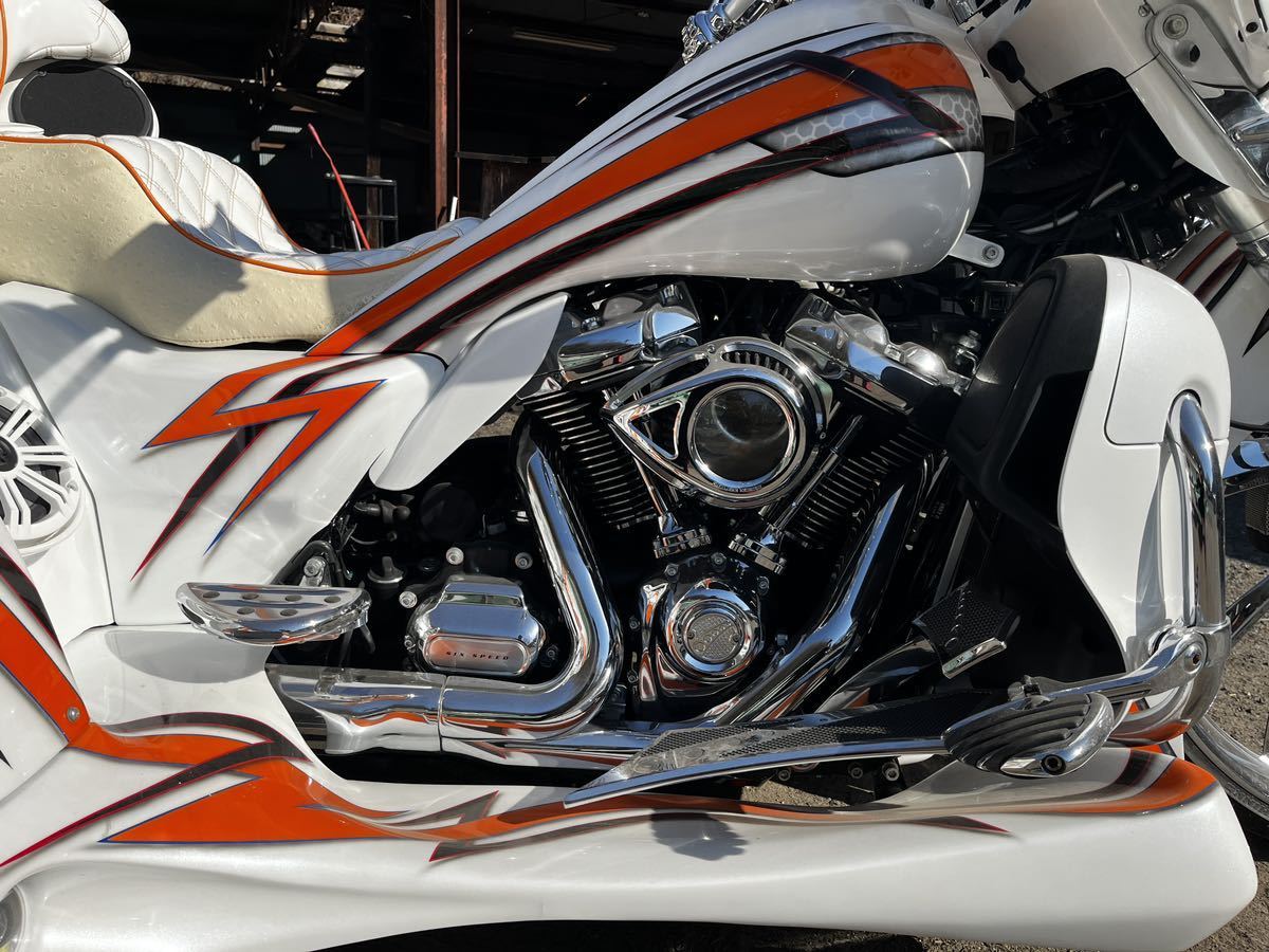  last price cut Harley trike ride 2019 year 114 full custom 30 -inch structure modification car mileage 4100k