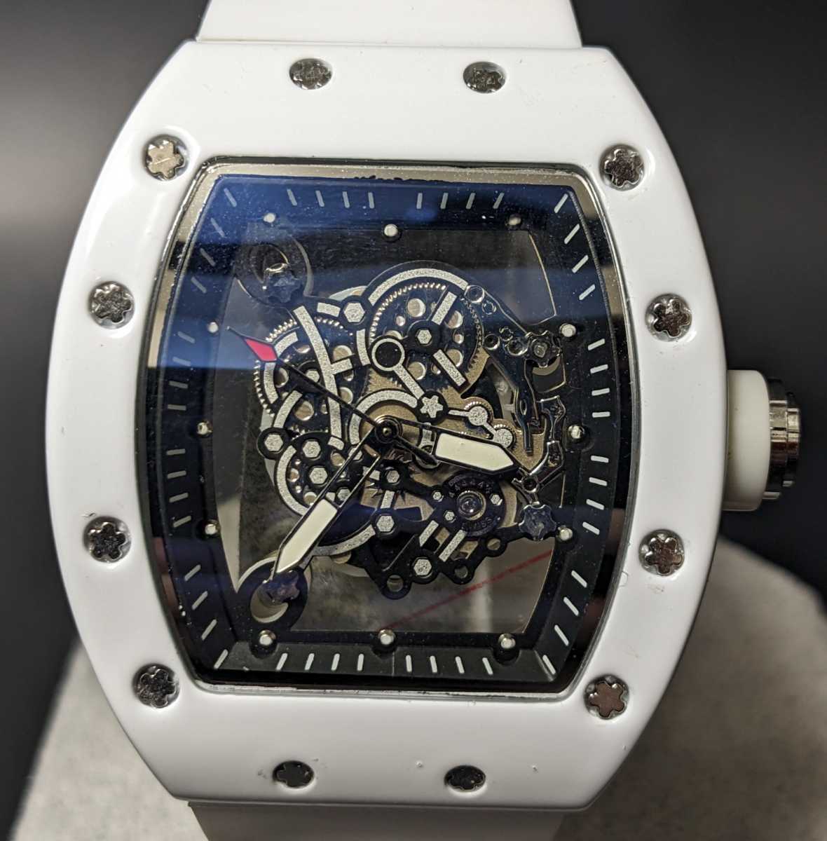 Yahoo!オークション - 新品 腕時計 リシャールミルtype クオーツ