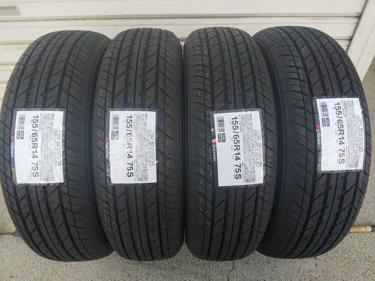 安値 155 65R14 ヨコハマタイヤ S306 4本セット ad-naturam.fr