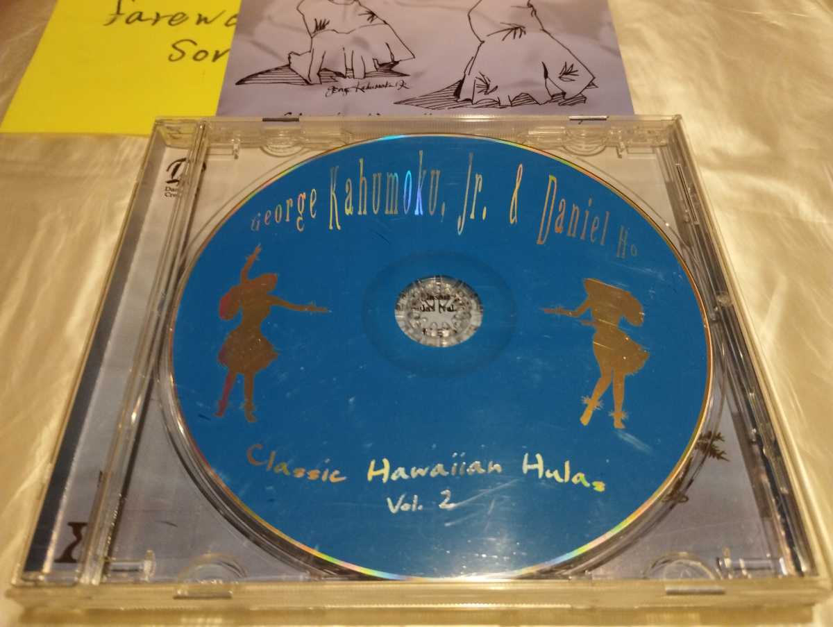 George Kahumoku,Jr.& Daniel Ho Classic Hawaiian Hula Vol.2 CD ジョージ・カフモク ダニエル・ホー フラ スラックキー・ギター ウクレレ_画像5