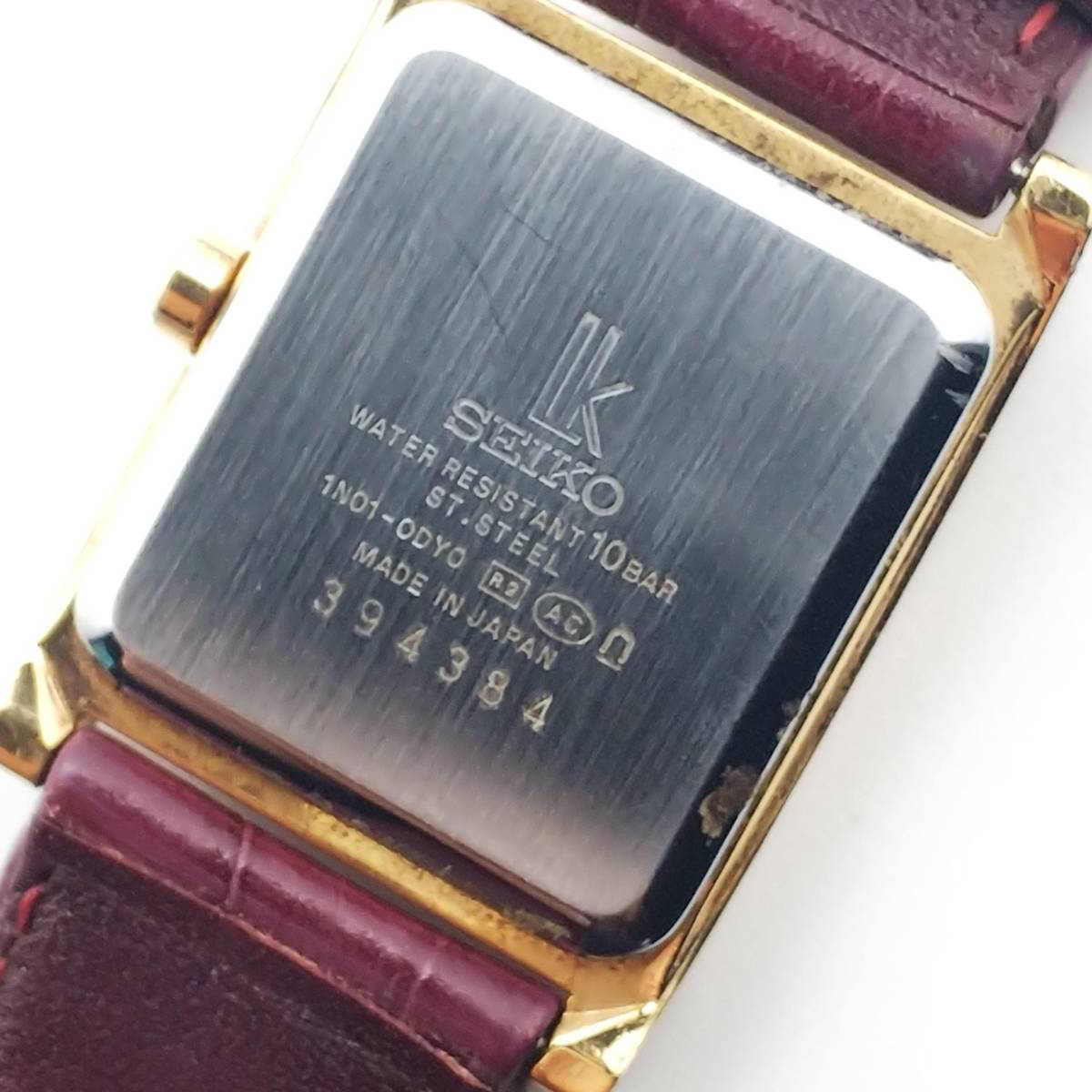 送料無料【電池交換済】 セイコー SEIKO ルキア LUKIA スクエア 送料無料【電池交換済】 セイコー SEIKO ルキア LUKIA スクエア