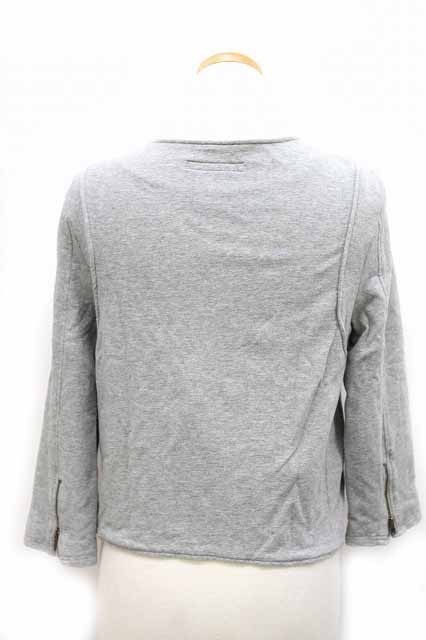  azur bai Moussy AZUL by moussy rider's jacket outer thin plain simple long sleeve S gray ash /BB lady's 