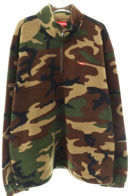 祝開店大放出セール開催中 Supreme Polartec Halfzipパーカー古着カモ