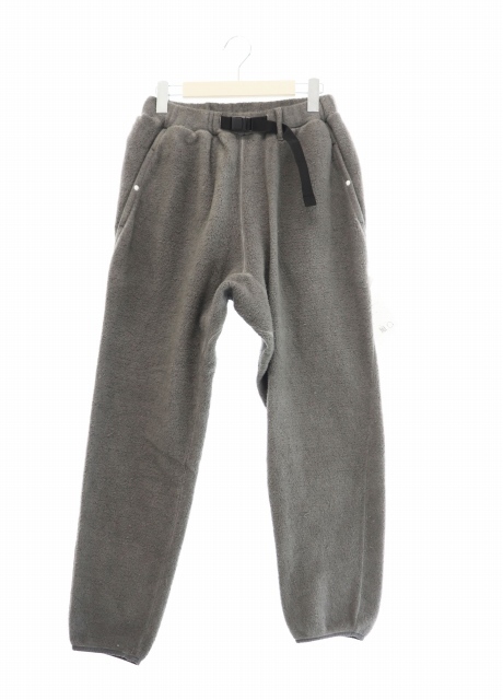 INNAT インアット 22AW FLEECE PANTS フリース パンツ INNAT02-P04 1 墨黒 チャコール ブランド古着ベクトル ■● 230208/109 メンズ_画像1