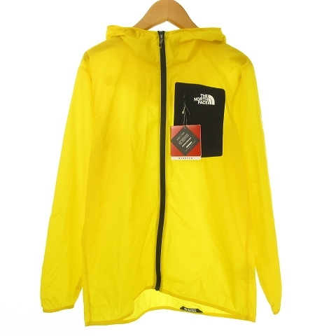 未使用品 ザノースフェイス THE NORTH FACE Big Wall WIND JK CY ビッグウォールウインドジャケット NP21922 M 黄 イエロー KTT 0213 レデ_画像1