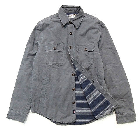 豪華で新しい タグ付き FAHERTY ファリティ 未使用品 CPOシャツ メンズ
