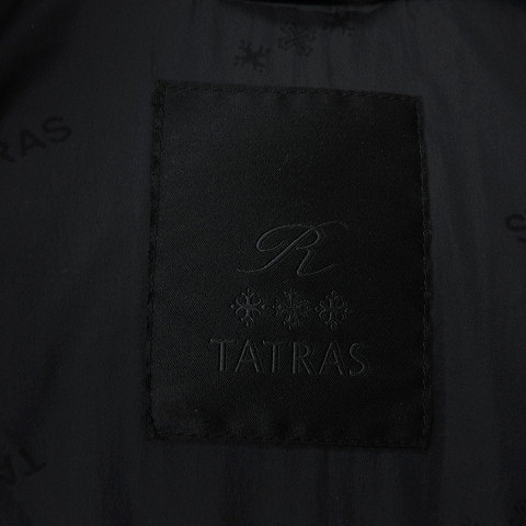 タトラス TATRAS Rライン 美品 22AW ドミッツィアーノ DOMIZIANOM ダウンジャケット TAT22A4289-D 黒 ブラック 4 メンズ_画像8