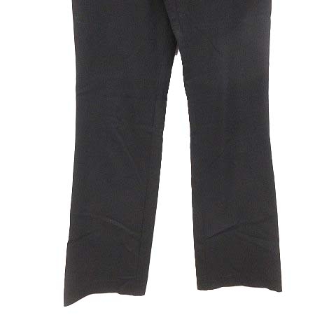  Ined INED Purete de ined slacks pants long 2 black black /CT lady's 