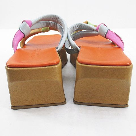 在庫有 サンダル POLLINI ポリーニ サンダル パイソン イタリア製 171