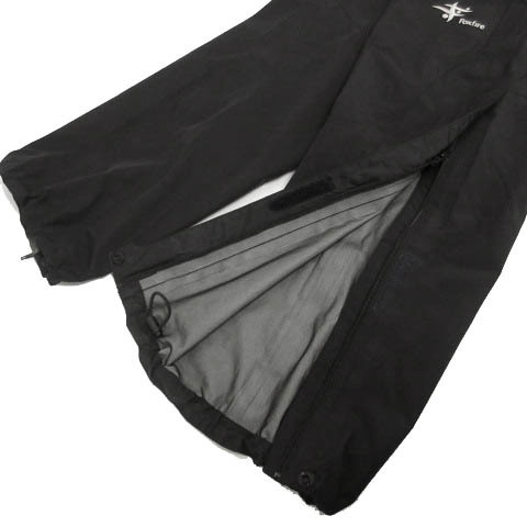  Foxfire Foxfiref Lad pants 7411650 Gore-Tex GORE-TEX Logo embroidery black black M lady's 