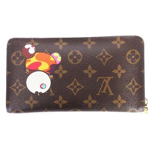 ルイヴィトン LOUIS VUITTON 村上隆コラボ モノグラム ポルトモネ