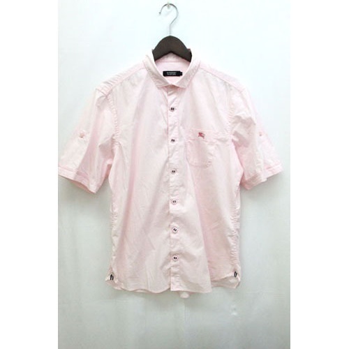 品質のいい 半袖 ワンポイント シャツ LABEL BLACK BURBERRY