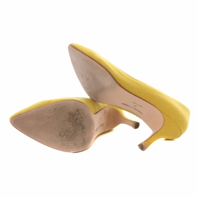 otetoeoti-ruOdette e Odile Arrows pumps high heel po Inte dotu suede 23cm yellow yellow /IN #OS lady's 