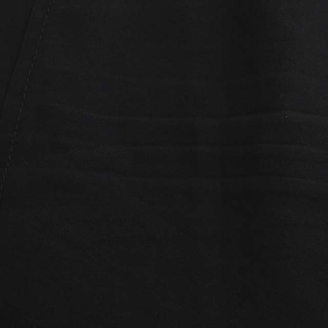 プラダ PRADA フレアスカート 台形 ひざ丈 40 黒 ブラック /BD ■OS レディース_画像8