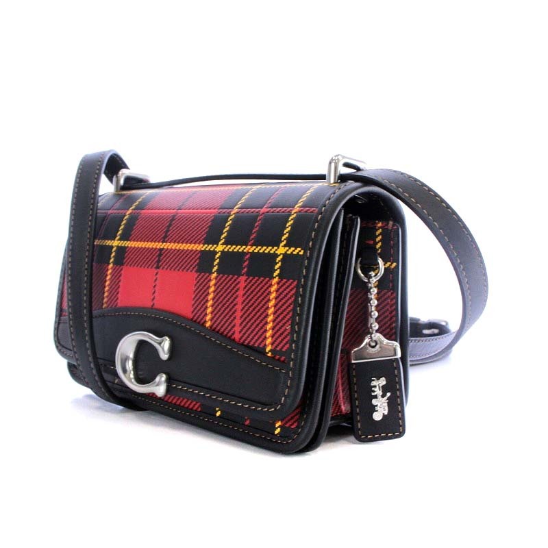 ヤフオク! - コーチ COACH バンディット クロスボディプラッド プ...