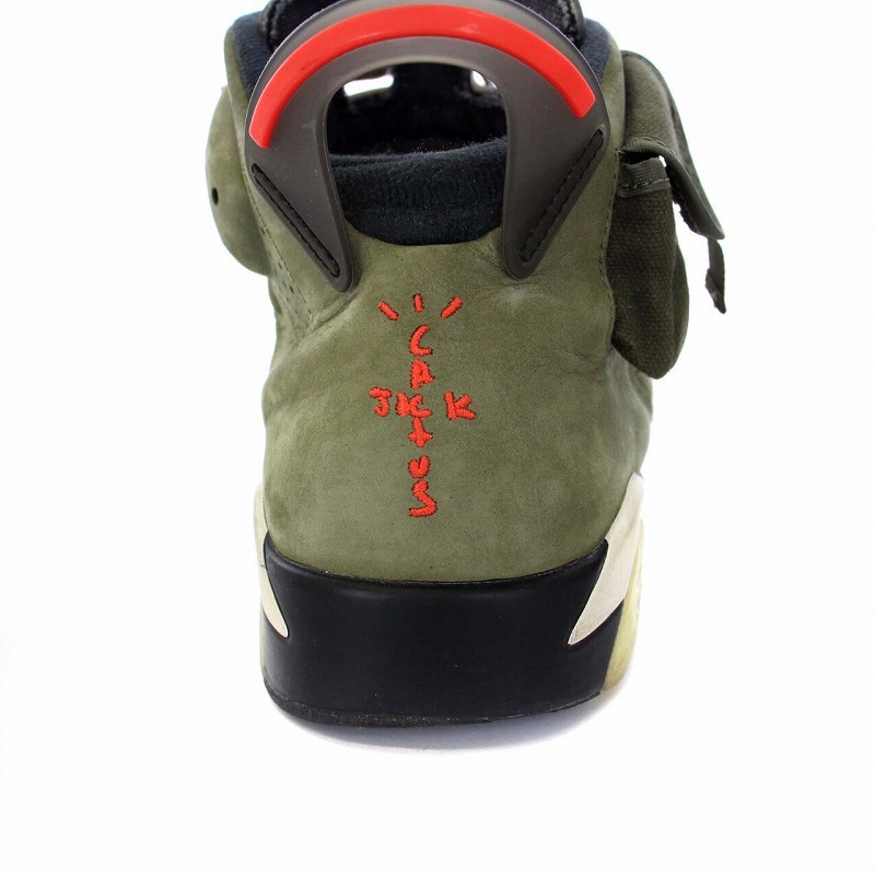 ナイキ NIKE Travis Scott Air Jordan 6 Retro Medium Olive エア