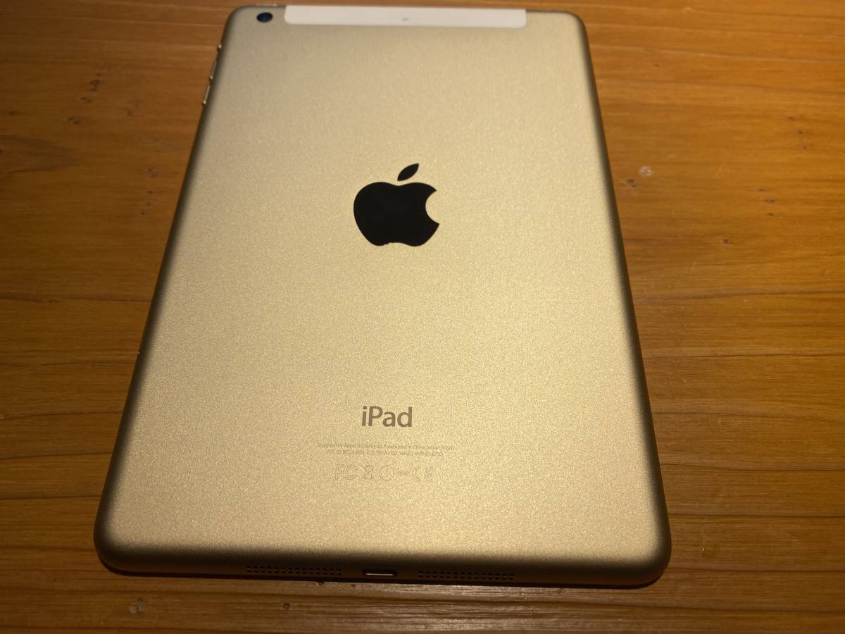KDDI iPad mini A1600 ゴールド　64GB ジャンク_画像2