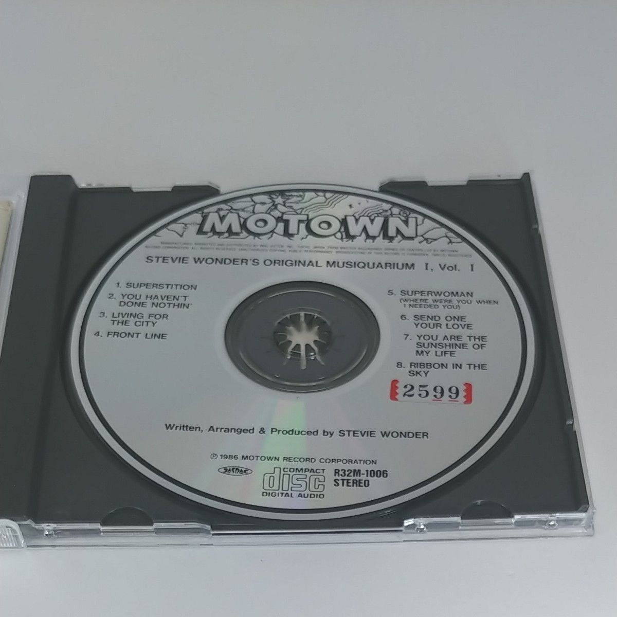 【レンタル落ち中古CD】STEVIE WONDER/ Original Musipuarium 1, Volume 1